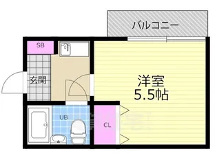 ピア西洞院【2階】の間取り