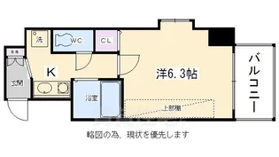 ベラジオ四条堀川【7階】の間取り