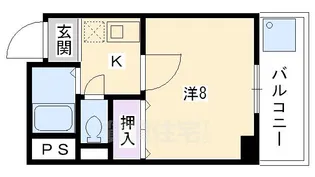 ドエル1号館 S・Y【2階】の間取り