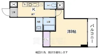 Fruitage下鴨【2階】の間取り