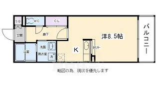 シエル・エトワレ【1階】の間取り