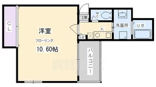 カーサヴェルデ西洞院【7階】の間取り