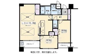 アンビエント京都駅前【7階】の間取り