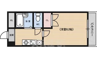 ラリティ田中【2階】の間取り