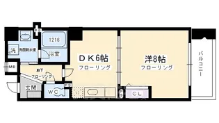 プラネシア星の子四条烏丸【3階】の間取り