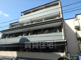 フラッティ堀川高辻【4階】の外観