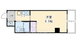 Gloire烏丸五条(旧:Eau de Vie烏丸五条)【2階】の間取り