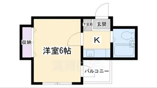 M’s FLATS【3階】の間取り