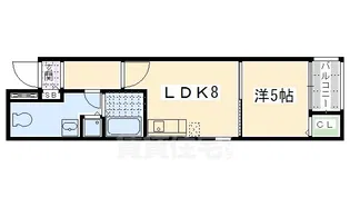 More河原町【5階】の間取り
