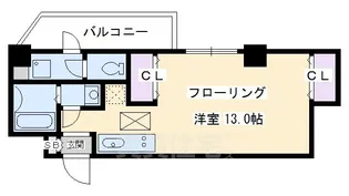 Grand E’terna京都(グランエターナ)【7階】の間取り
