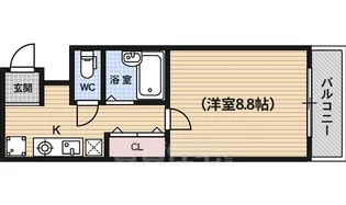 パレス15【1階】の間取り