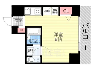 オルティー【5階】の間取り