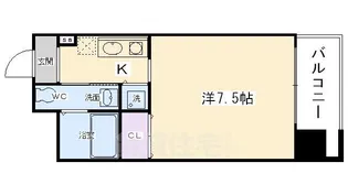HF河原町二条レジデンス(エイチエフ)【9階】の間取り