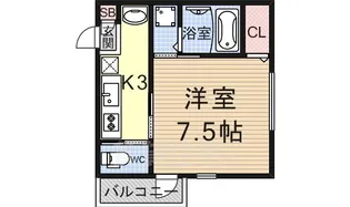 Erfolg frieiden2【3階】の間取り