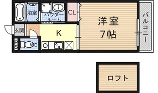 コフレ八反畑【2階】の間取り