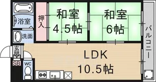 三光マンション【2階】の間取り