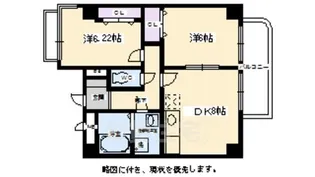 サンパティークA【4階】の間取り