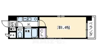 セトル御所東【3階】の間取り