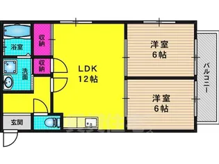 マレ・オット【2階】の間取り