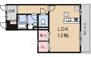 セジュール城南【2階】の間取り
