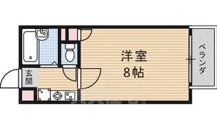 E.D.I.F.I(エディフィ)【211号室】の間取り
