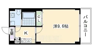 プリモフィオーレ室町【5階】の間取り
