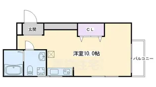 京峰ビル【3階】の間取り