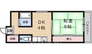 ニューシャトー西洞院【3階】の間取り
