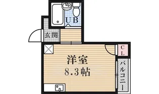 グロリアス杉本【2階】の間取り