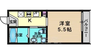 七条西大路メゾン(旧:ドーリアNEXT七条 七条AYメゾン)【2階】の間取り