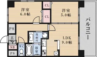 HF四条河原町レジデンス(エイチエフ)【12階】の間取り