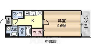 大阪府堺市堺区大浜南町2丁【マンション】の間取り