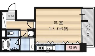ハーツウェイブ【4階】の間取り