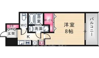 エクセルコート十間タワー【15階】の間取り