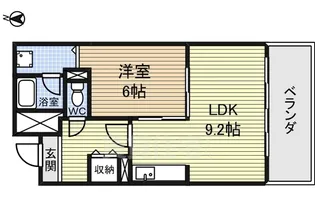 コアプリシード【3階】の間取り