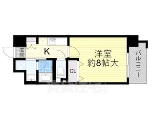 大阪府大阪市住吉区山之内3丁目【マンション】の間取り