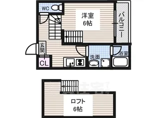 リヴェール【2階】の間取り