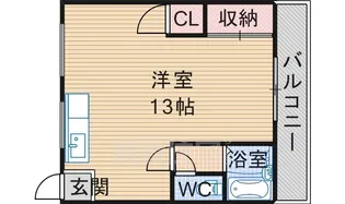 光和ハイツ【3階】の間取り