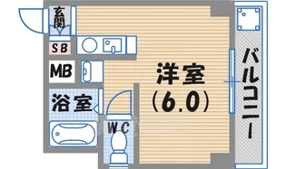 さとみハイツ【2階】の間取り