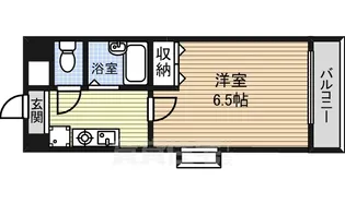 1Kの間取り画像