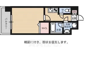 エンクレスト博多LIBERTY【10階】の間取り