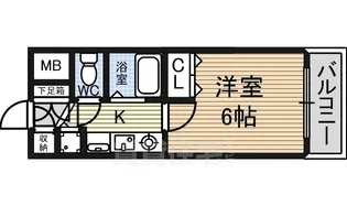 プレサンス名古屋駅前【2階】の間取り