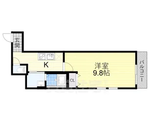 大阪府大阪市淀川区三津屋南1丁目【アパート】の間取り