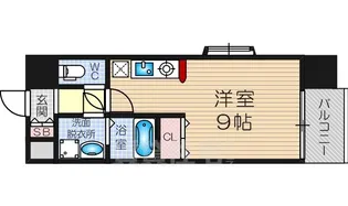 エクセレント上新18【15階】の間取り