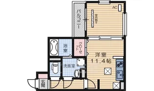 Dear【1階】の間取り