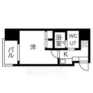 SWISS立花【10階】の間取り