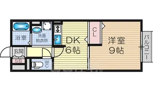 グランシャンブル【1階】の間取り