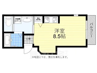 レット・イット・ビー杭瀬【2階】の間取り