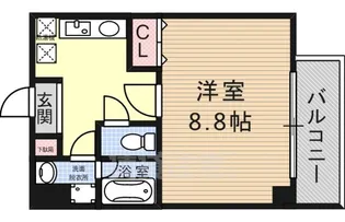 シンプルライフ新開地2【10階】の間取り