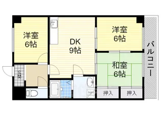 ジュネコキアージュ桜山【4階】の間取り